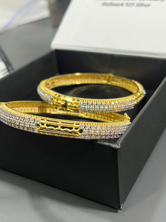 Timeless Diamond Fusion Bangles