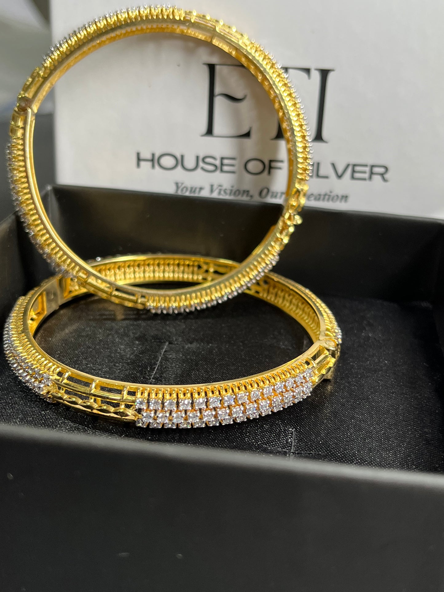 Timeless Diamond Fusion Bangles