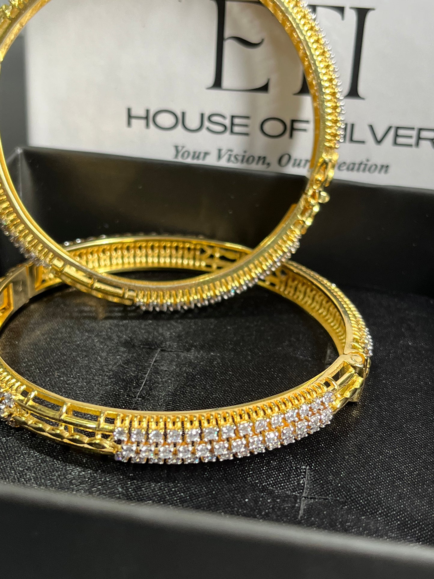 Timeless Diamond Fusion Bangles