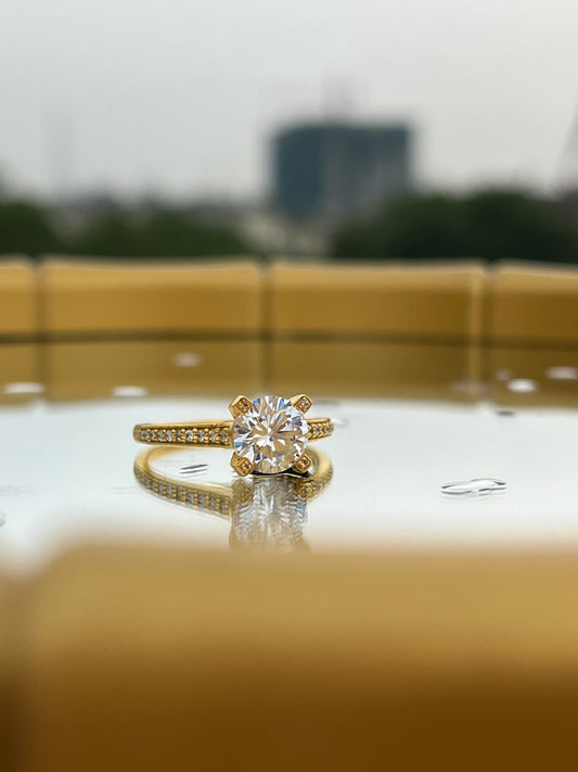 Ishita's Solitaire Ring