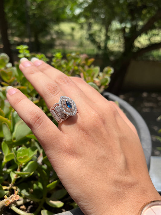 Kanika's Blue Sapphire Ring