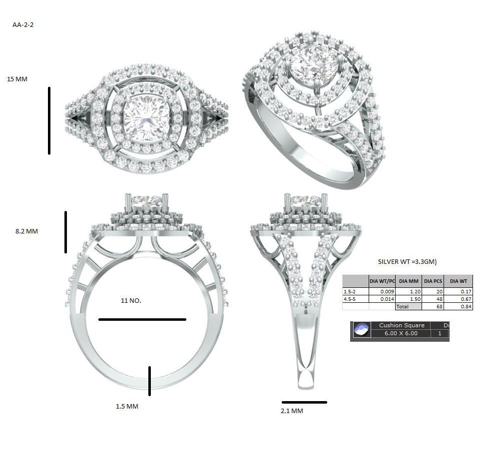 Habiba's Solitaire Ring