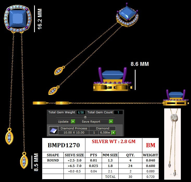 Lariat Mangalsutra Chain