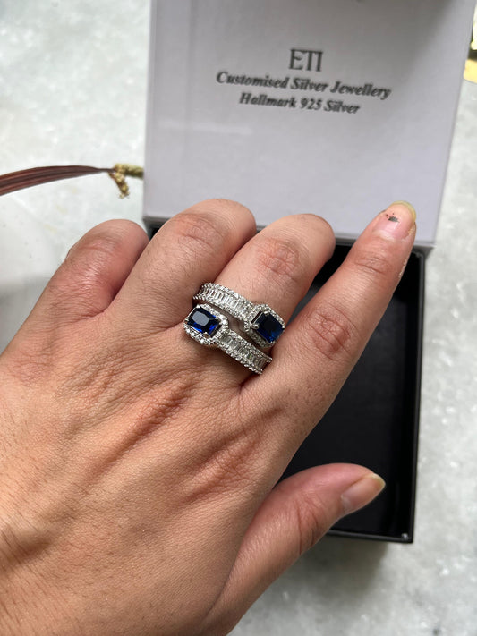 Sapphire Channel Ring