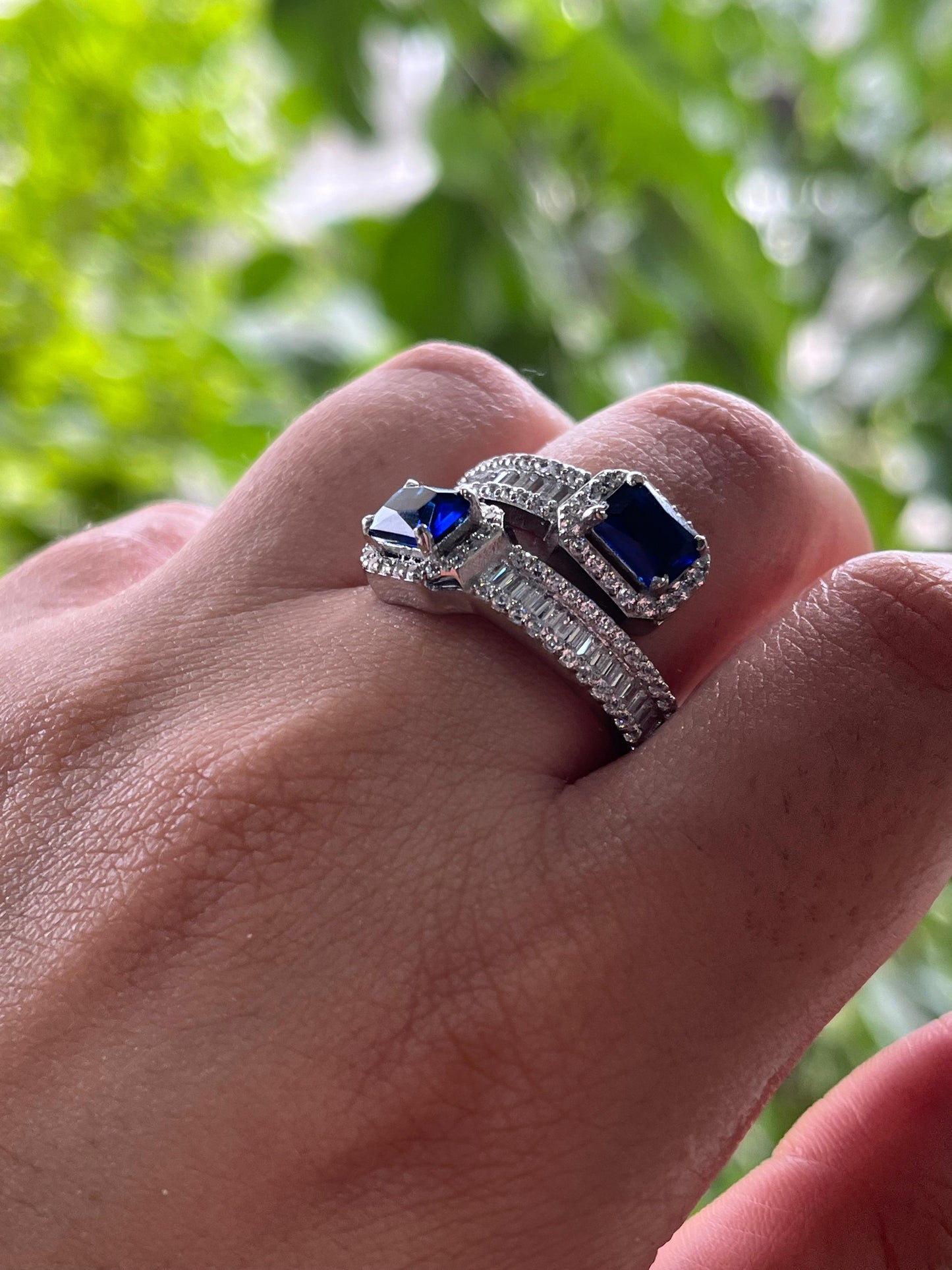 Sapphire Channel Ring