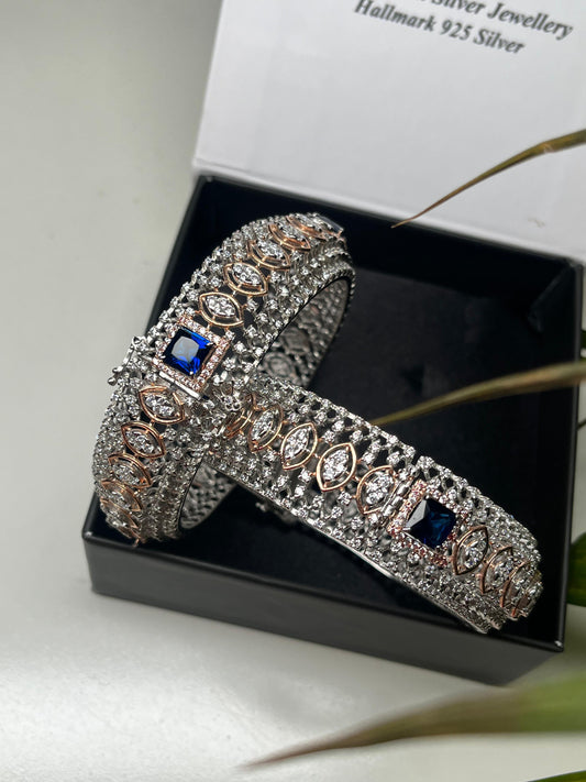 Blue Sapphire Bangle