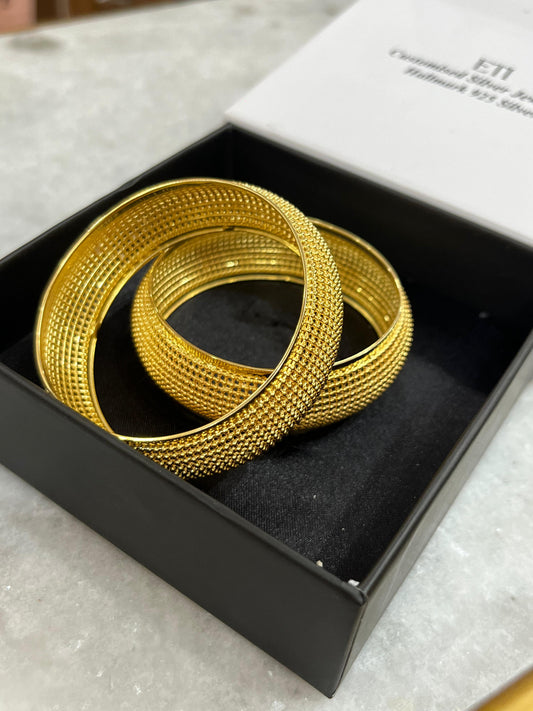 Broad Mesh Bangle