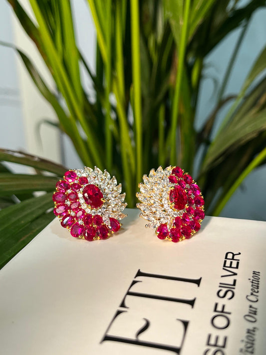 Ruby Marquise Earrings