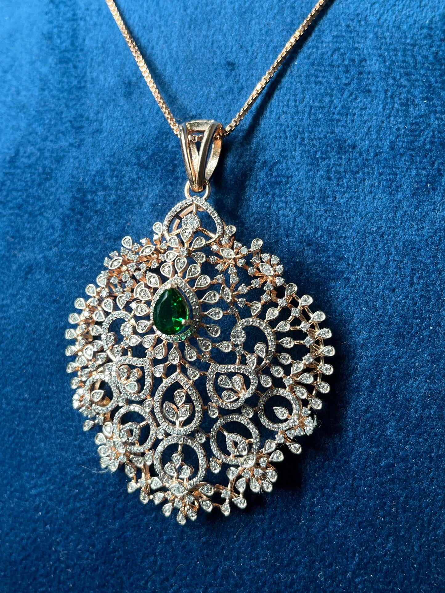 Swadha Floral Pendant