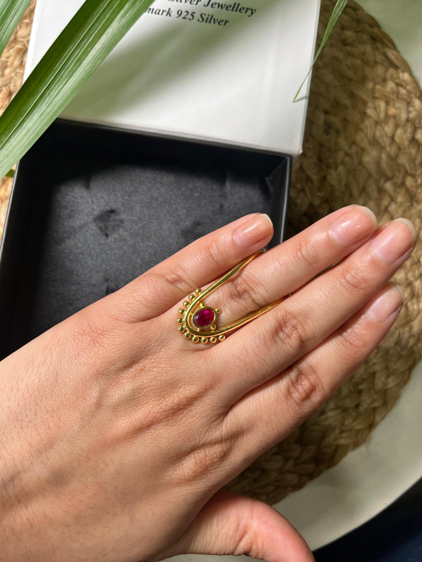 Ruby Vanki Ring