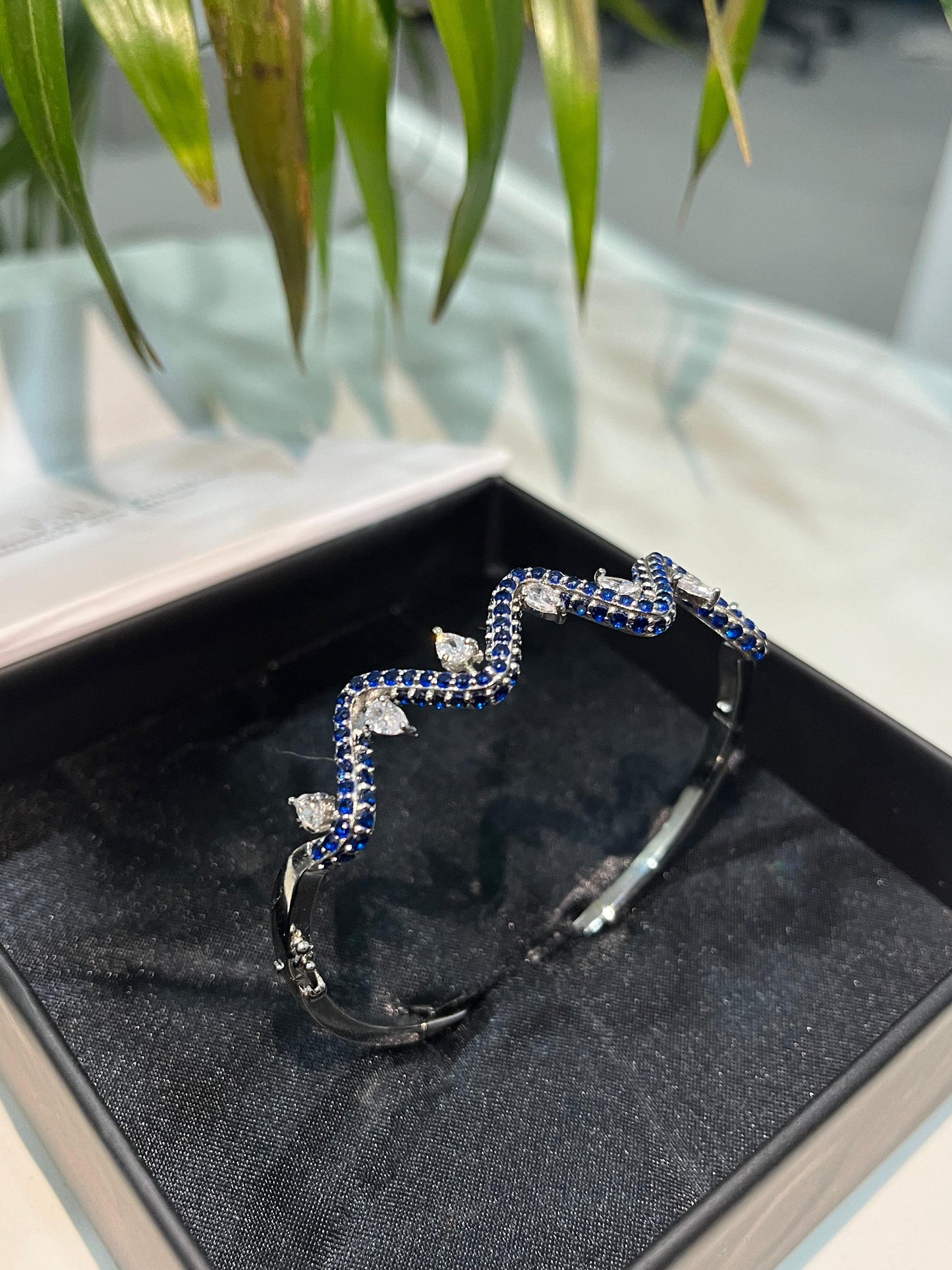 Sapphire Serpent Bracelet