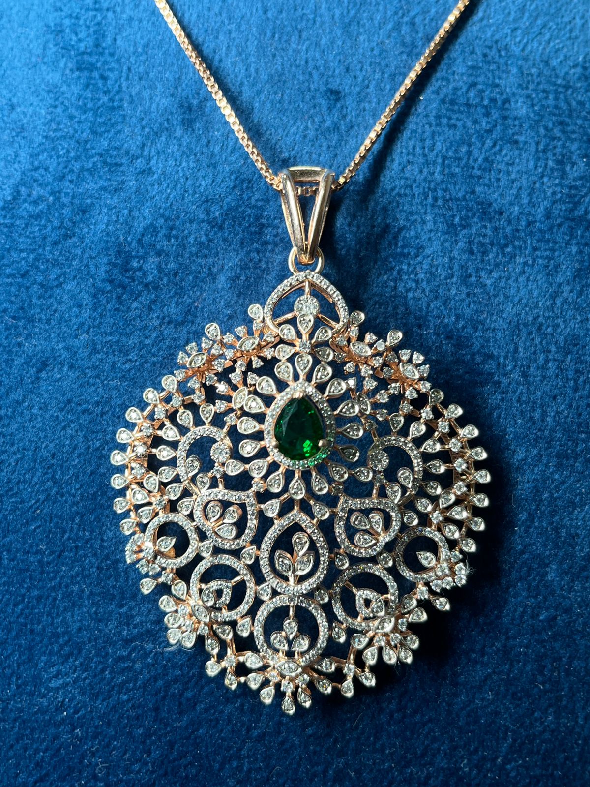 Swadha Floral Pendant