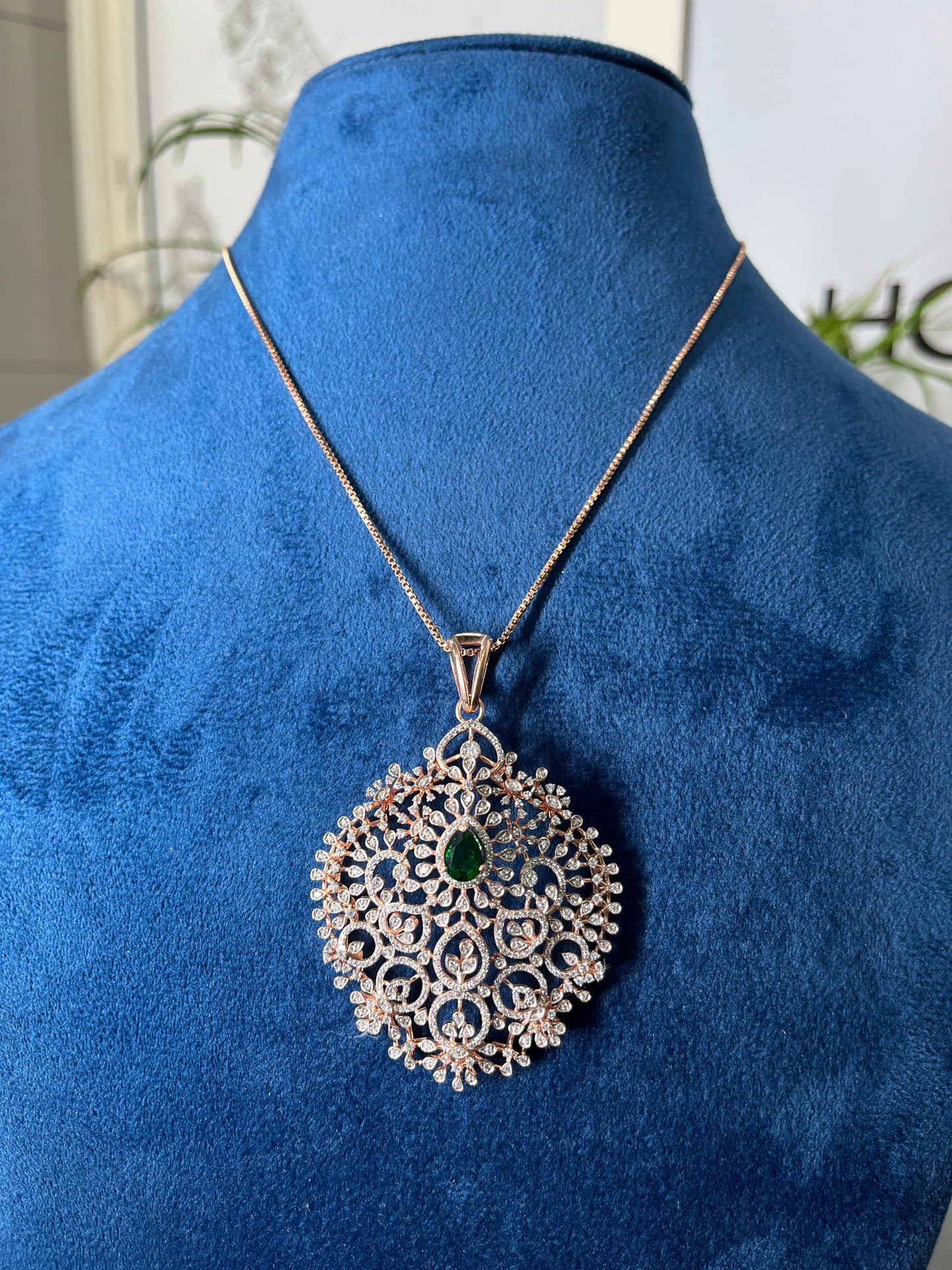 Swadha Floral Pendant