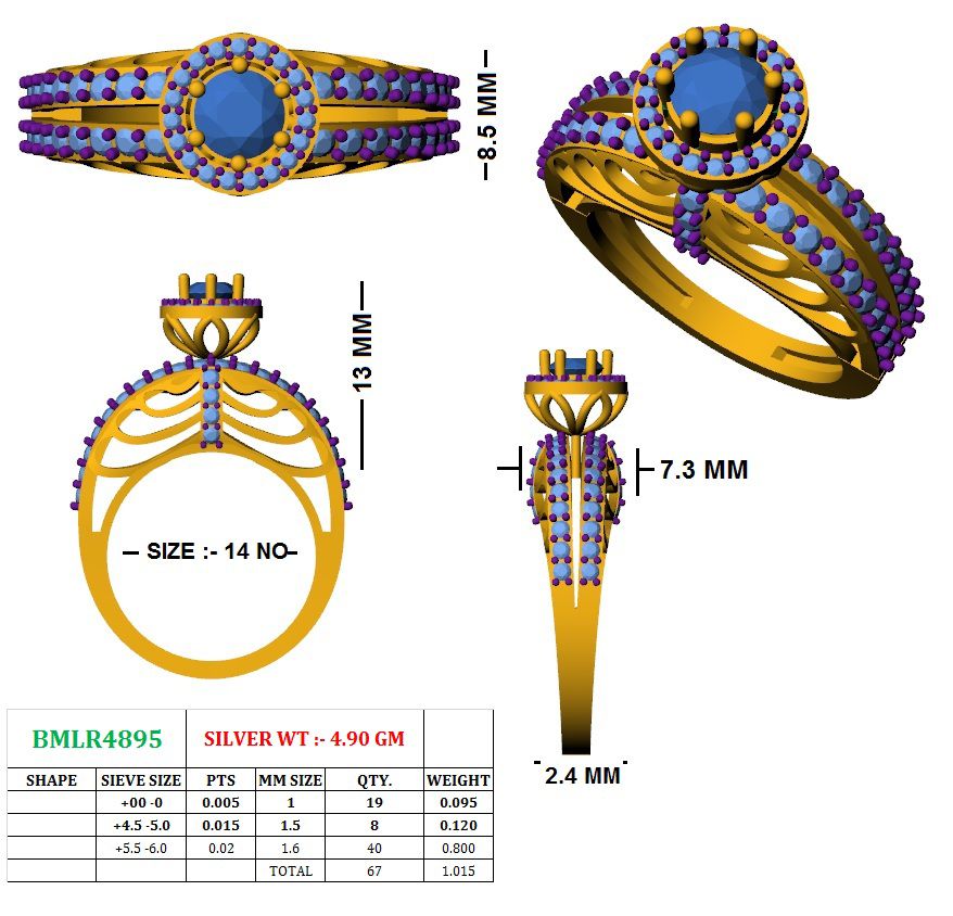 Dazzling Alure Diamond Ring