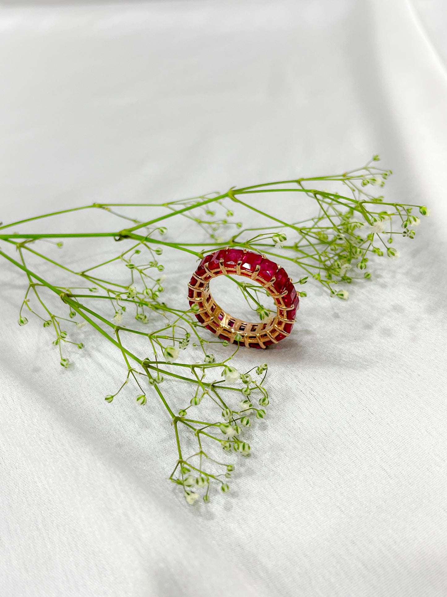 Ruby Eternity Ring