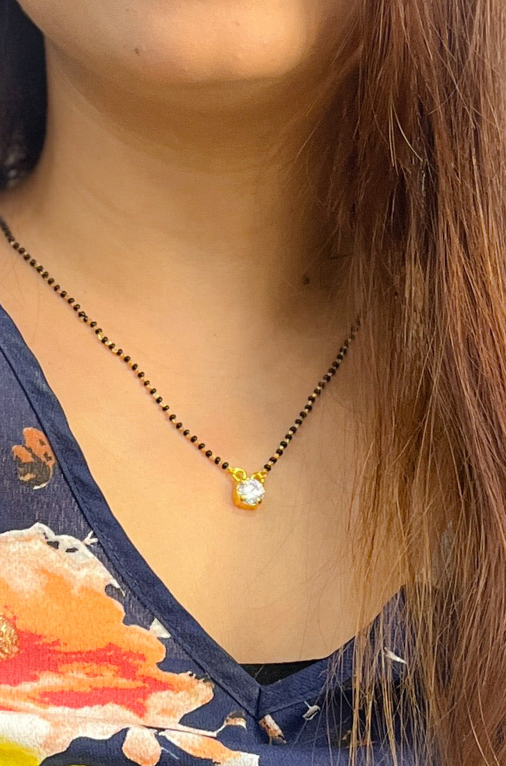 Solitaire Mangalsutra