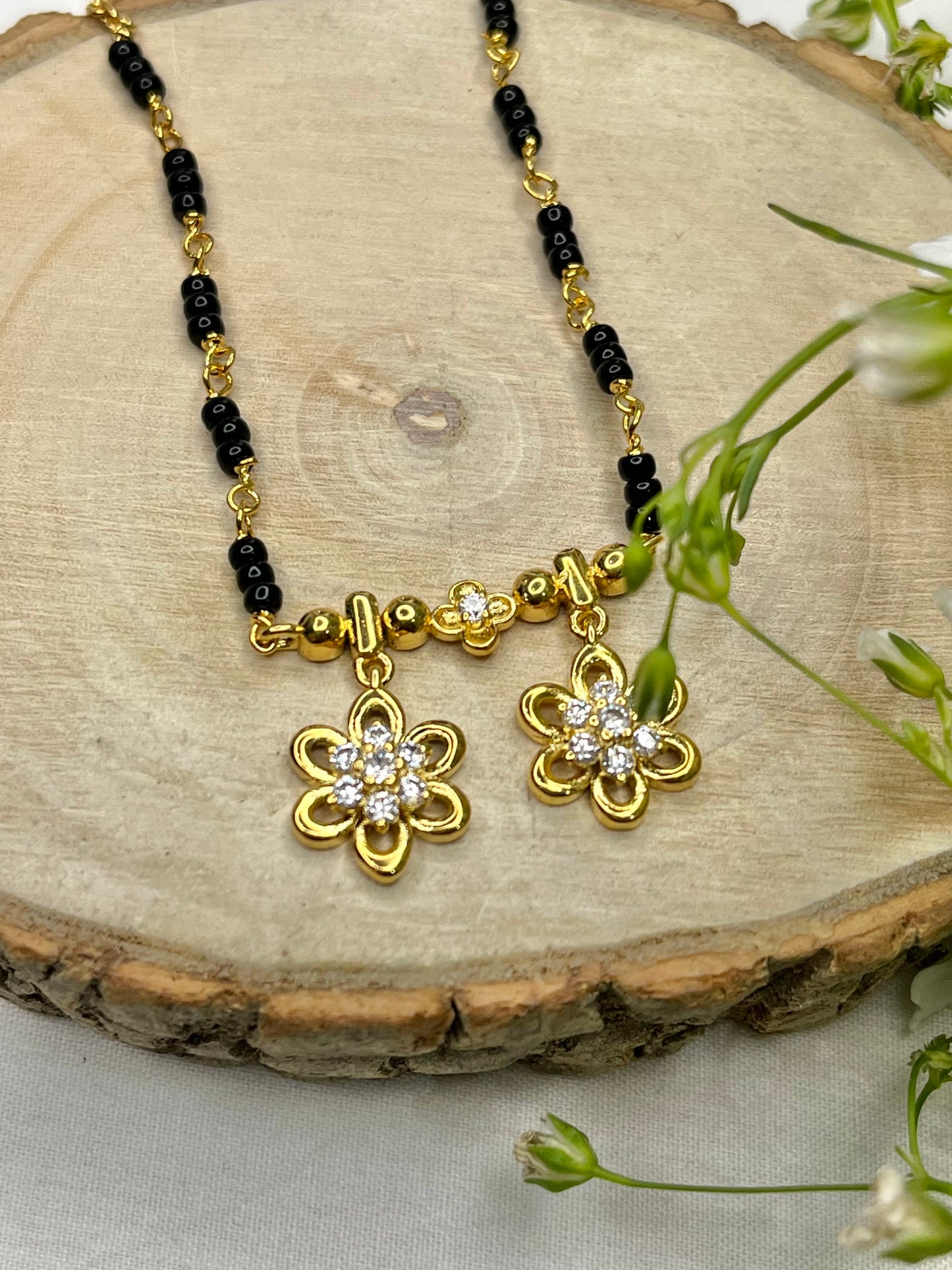 Flower Mangalsutra