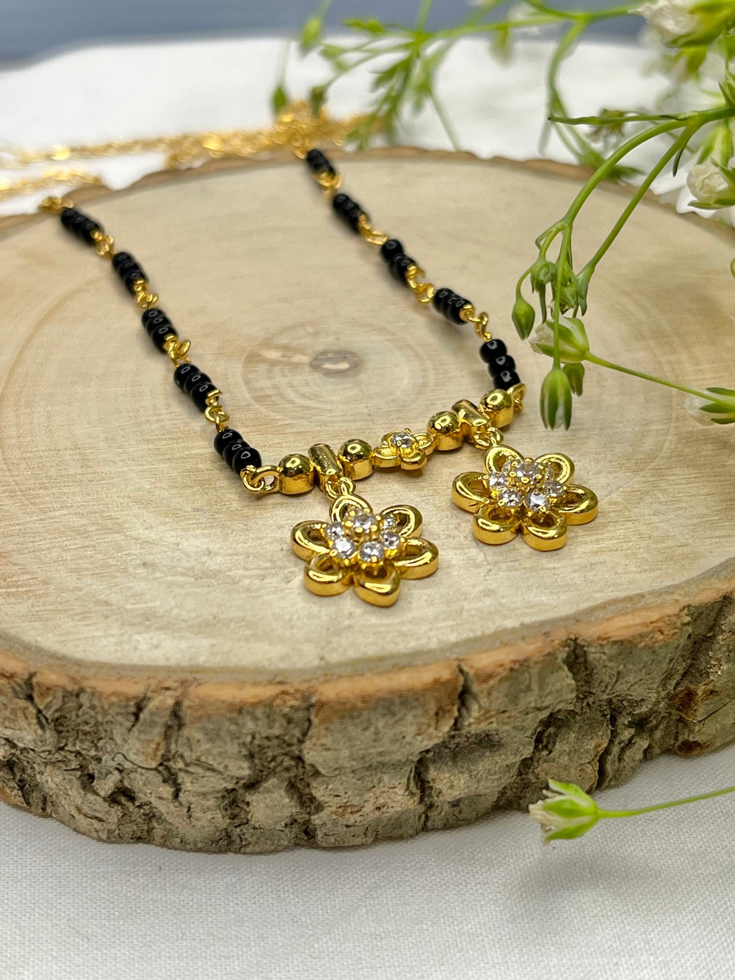 Flower Mangalsutra